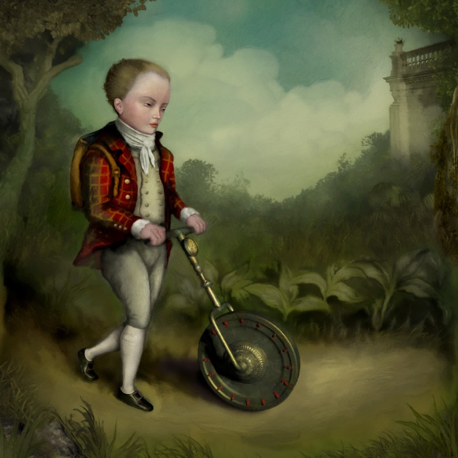 surrealism art by ray caesar